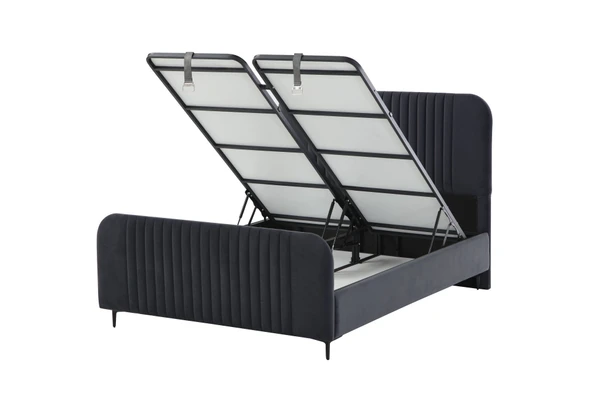 Minar Line Baza Başlık  180X200 - Siyah Ayak Anka19 - Resim 2