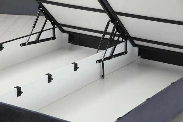 Minar Riva Baza Başlık 90X190 - Antrasit - Resim 3