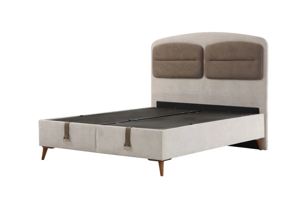 Minar Retro Baza Başlık - 150X200 Ceviz Ayak-Coco03 -Yastık Coco11