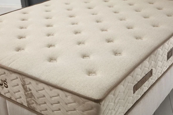 Minar Plus Baza Başlık Yatak Seti 180X200 - Siyah Ayak Pamira01 - Resim 6