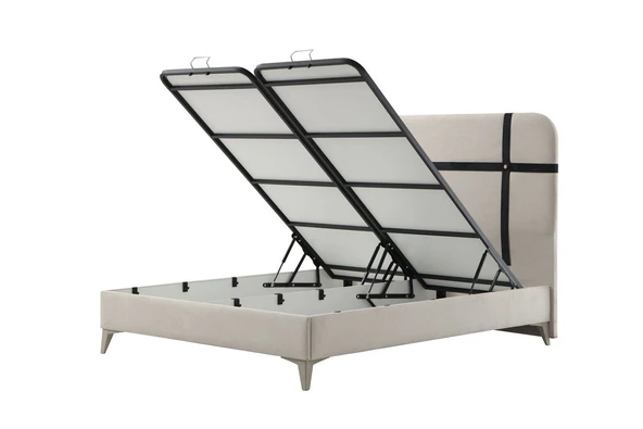 Minar Elina Baza Başlık Antrasit Ayak 180X200-Pixel005 - Resim 2