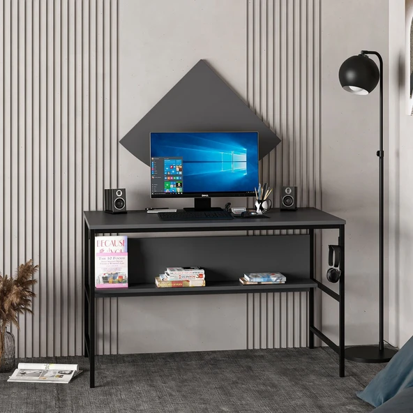 Minar Greta Çalışma Masası Modül1-Antrasit - 2