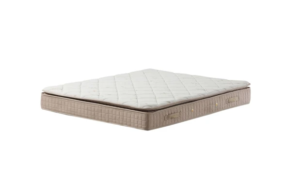 Minar Flow Baza Başlık Yatak Pedli 150X200 - Bej - Resim 4