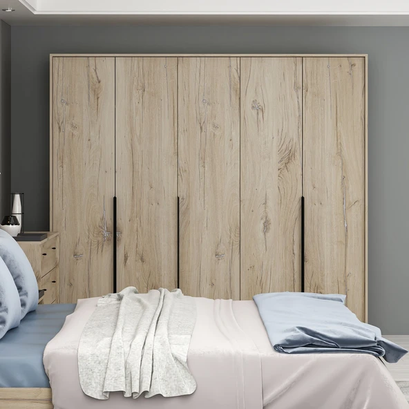 Minar Lara 5 Kapılı Dolap - Senza - Resim 2