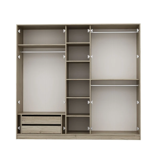 Minar Lara 5 Kapılı Dolap - Senza - Resim 7