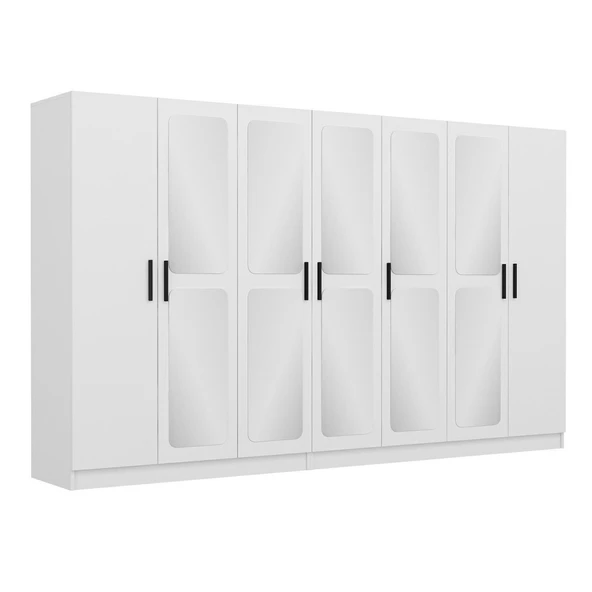 Minar Kale Zincir 7K 5 Aynalı 4Ç Dlp-Beyaz 3+4 - Resim 5