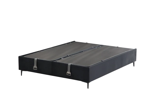 Minar Star Baza Başlık Yatak Seti 150X200 - Siyah Ayak Anka17 - Resim 6