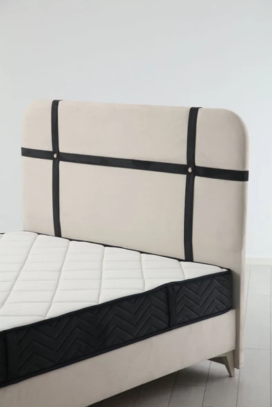 Minar Elina Baza Başlık Yatak Kumtaşı Ayak 160X200-Pixel005 - Resim 6