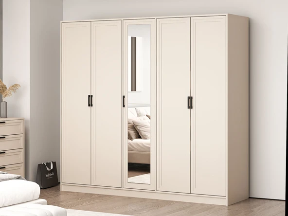 Minar Prıme 5 Kapak Mbrn 1 Aynalı Dolap-Kumtası - Resim 3