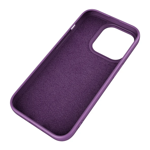 Samsung Galaxy A36 Kılıf Kadife Dolgulu Şık Candy Lansman Silikon Kapak Lacivert - 3