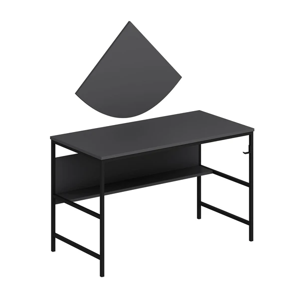 Minar Greta Çalışma Masası Modül1-Antrasit - 4