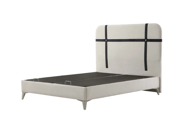 Minar Elina Baza Başlık Yatak Kumtaşı Ayak 160X200-Pixel005 - Resim 2