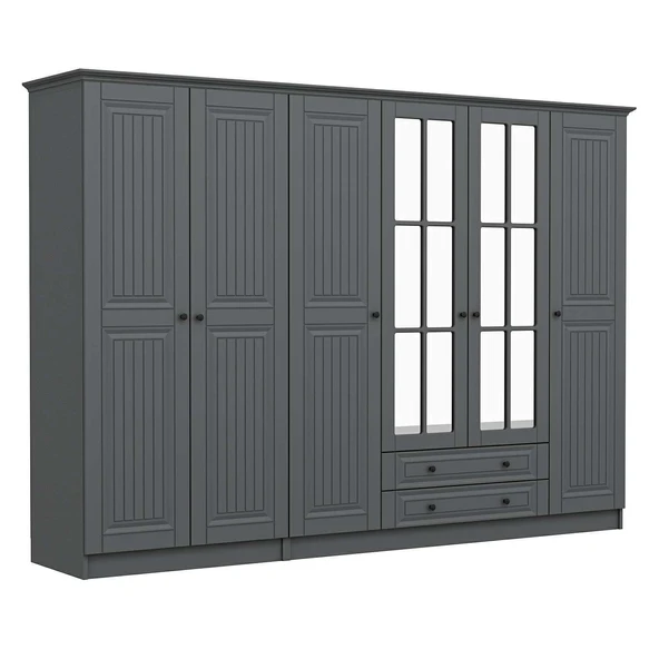 Minar Kale190 6 Kpk 2 Çek Taçlı Dlp Antrasit Mbrn İlkbahar Antrasit - Resim 3