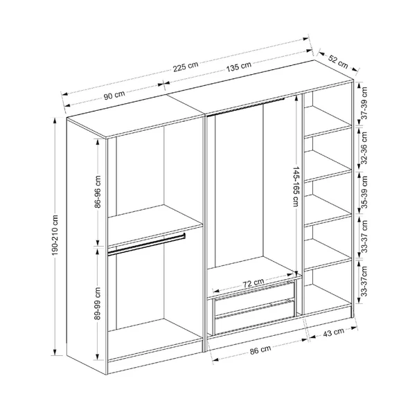 Minar Kale190 5 Kpk 2 Çek Taçlı Dlp Antrasit Mbrn Panjur Antrasit - Resim 8