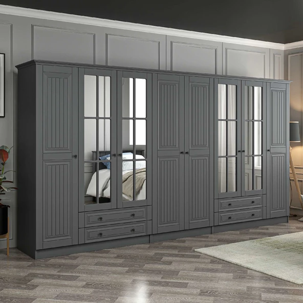 Minar Kale190 8 Kpk 4 Çek Taçlı Dlp Antrasit Mbrn İlkbahar Antrasit - Resim 2