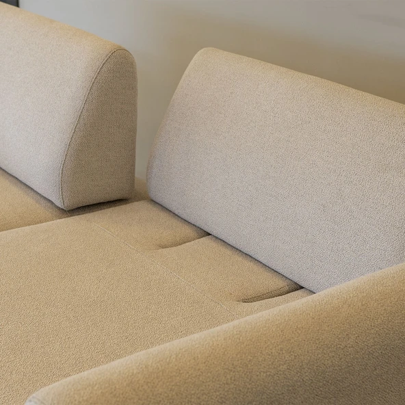 Minar Mitra 3+3+1 Berjer Koltuk Takım (Ares Byz+Koyu Gri) - Resim 5