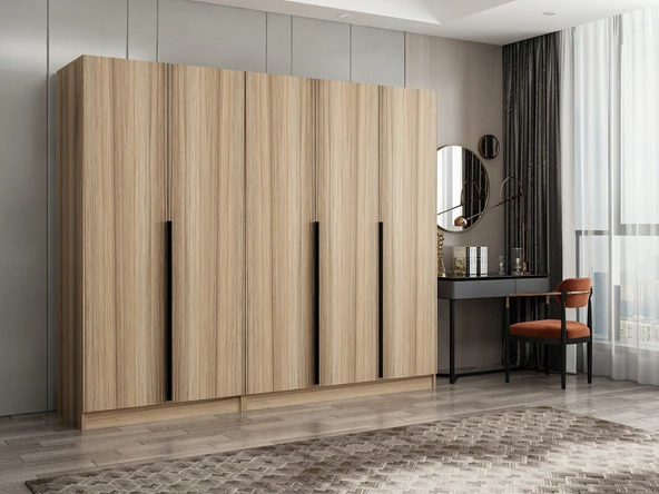 Minar Kale Plus190 5 Kapaklı 2Ç Dolap Dore Plus Dore
