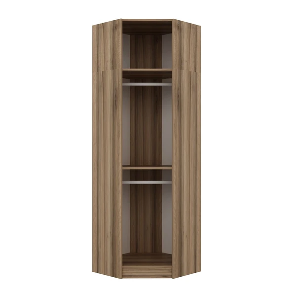 Minar Kale210 1 Kapaklı Köşe Dolap + Yüklük Dore Dore Plus - Resim 7