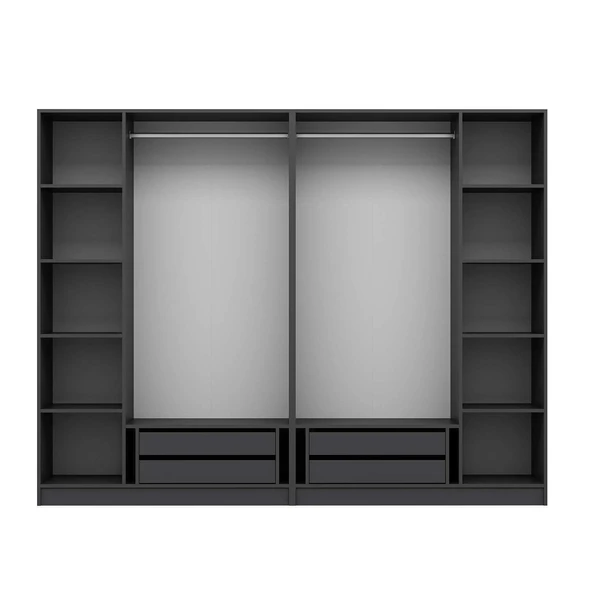 Minar Kale210 6 Kpk 4 Çek Taçlı Dlp Antrasit Mbrn Panjur Antrasit - Resim 6