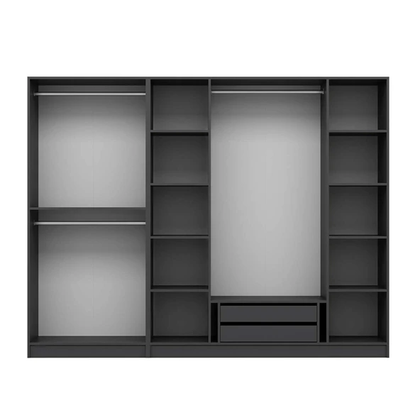 Minar Kale210 6 Kpk 2 Çek Taçlı Dlp Antrasit Mbrn Panjur Antrasit - Resim 6