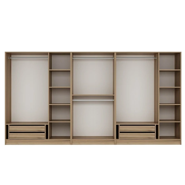 Minar Kale Plus190 8 Kapaklı 4Ç Dolap Dore Plus Dore - Resim 7