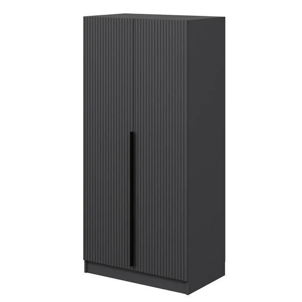 Minar Kale Plus190 2 Mebran Kapaklı Dolap Antrasit Mebran - Resim 7