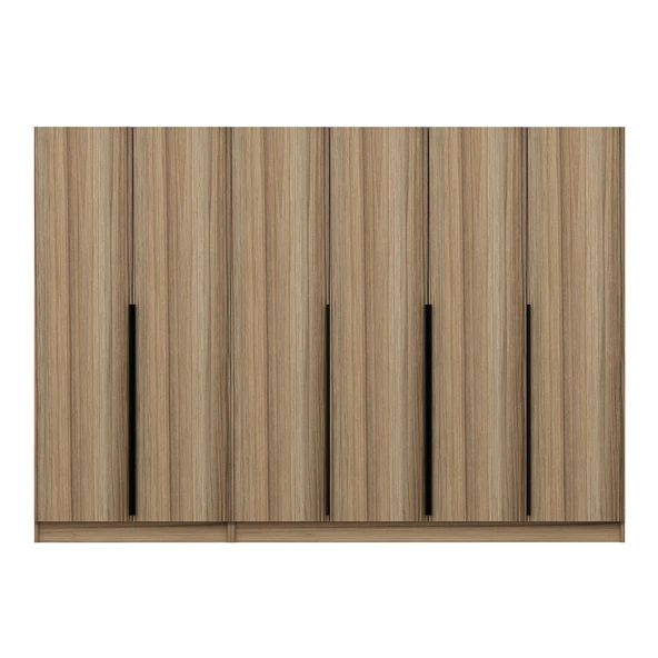 Minar Kale Plus190 6 Kapaklı 2Ç Dolap Dore Plus Dore - Resim 6