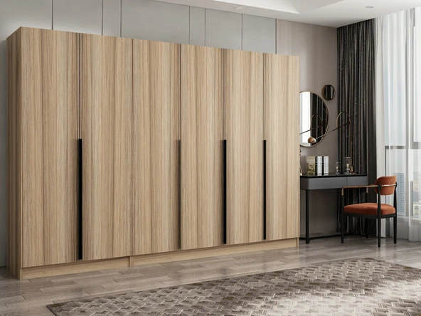 Minar Kale Plus190 6 Kapaklı 2Ç Dolap Dore Plus Dore
