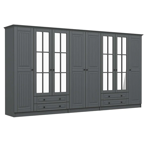 Minar Kale210 8 Kpk 4 Çek Taçlı Dlp Antrasit Mbrn İlkbahar Antrasit - Resim 3