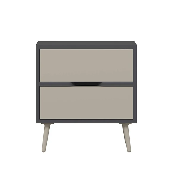 Minar Elina Ayaklı Komodin Antr-Kumtaşı - Resim 4