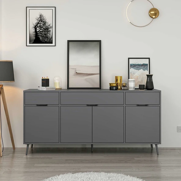 Minar Elina Ayaklı Konsol Antr-Antr - Resim 2