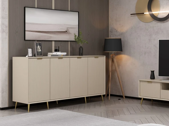 Minar Kale Luxe Konsol 180Cm - Kumtası - Resim 2