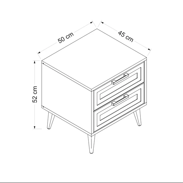 Minar Prıme Komodin Mbrn 2C-Kumtası - Resim 6