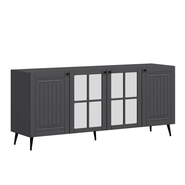 Minar Kale Konsol İlkbahar - Antrasit Aynalı Antrasit - 5