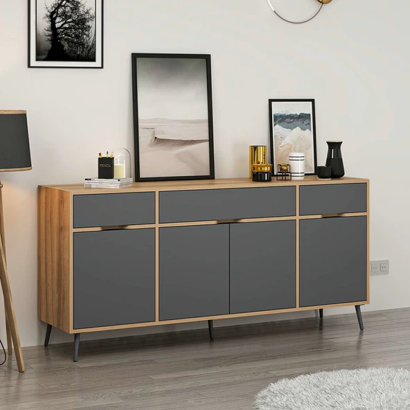 Minar Elina Ayaklı Konsol Dore-Antr - Resim 4