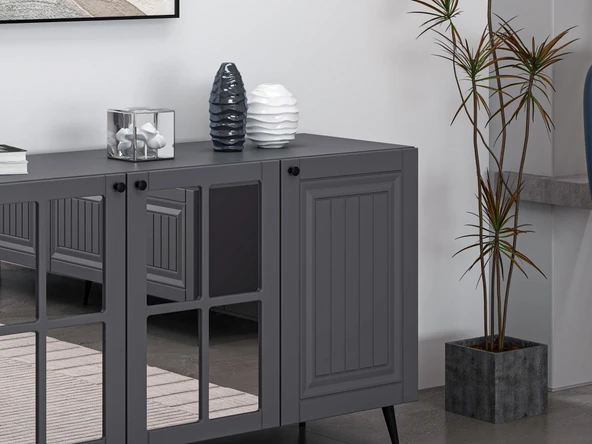 Minar Kale Konsol İlkbahar - Antrasit Aynalı Antrasit - 4