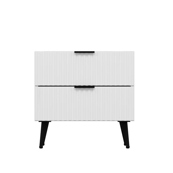 Minar Kale Komodin Plus - Beyaz Beyaz - Resim 4