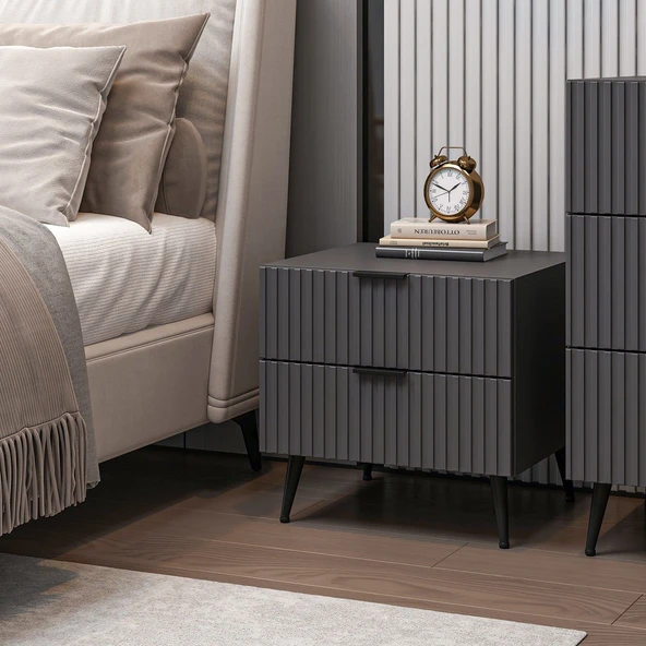 Minar Kale Komodin Plus - Antrasit Antrasit - Resim 8