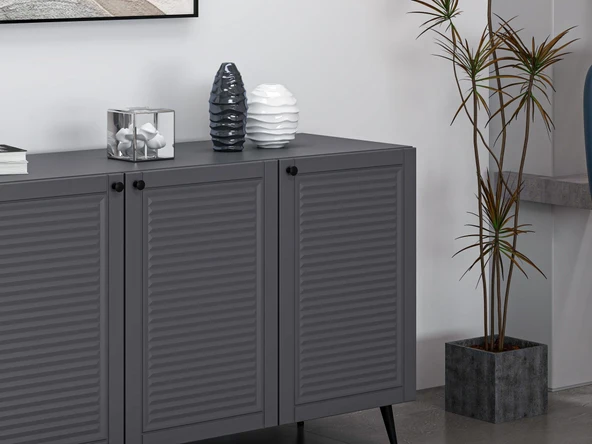 Minar Kale Konsol Pandora - Antrasit Antrasit - Resim 4