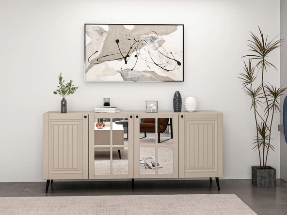 Minar Kale Konsol İlkbahar - Kumtaşı Aynalı Kumtaşı ürün görseli