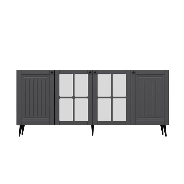 Minar Kale Konsol İlkbahar - Antrasit Aynalı Antrasit - 6