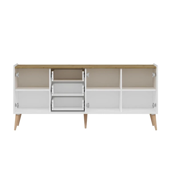 Minar Mitra Konsol-Beyaz-Artisan - Resim 7