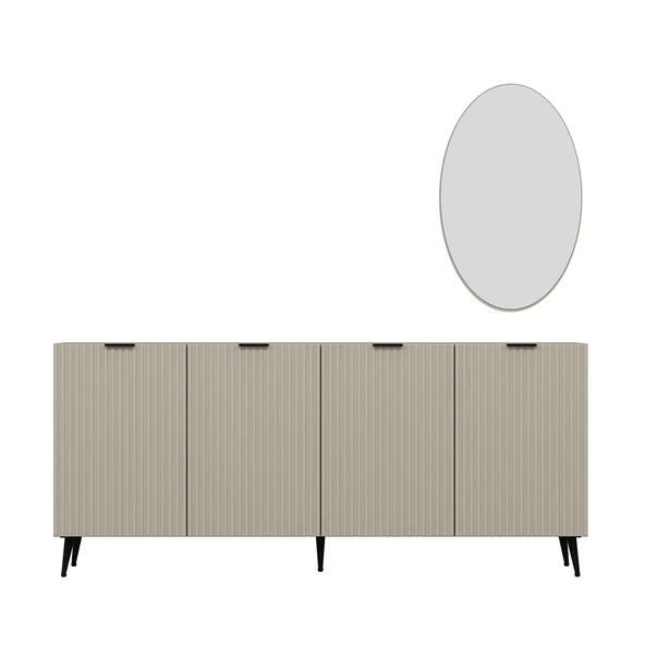 Minar Kale Aynalı Konsol Plus - Kumtaşı Kumtaşı - Resim 6