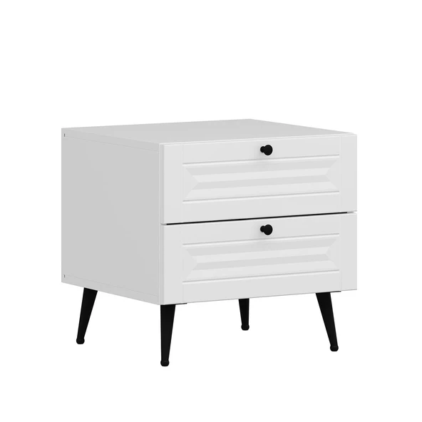 Minar Kale Komodin İlkbahar - Beyaz Beyaz - Resim 4