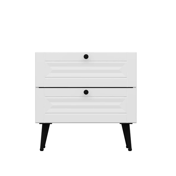 Minar Kale Komodin İlkbahar - Beyaz Beyaz - Resim 5