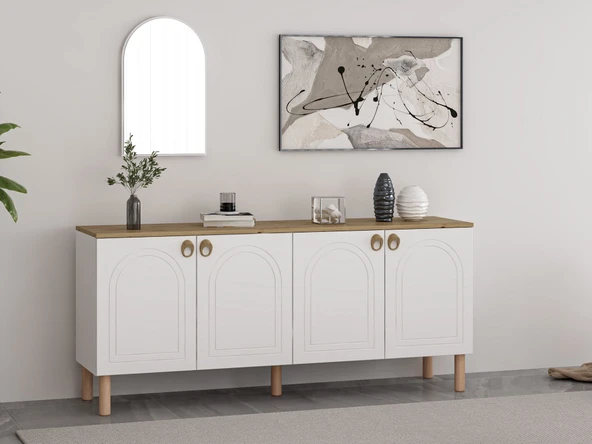Minar Lotus Konsol Aynalı Set - Byz-Artısan - 4