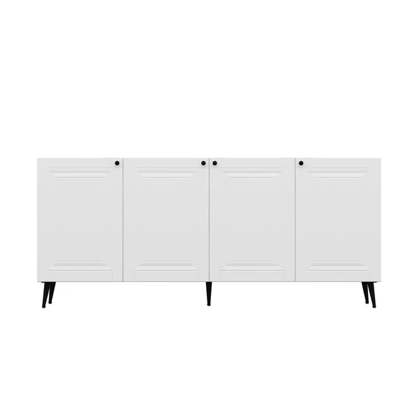 Minar Kale Konsol İlkbahar - Beyaz Beyaz - Resim 6