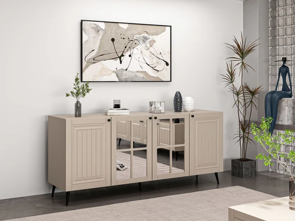 Minar Kale Konsol İlkbahar - Kumtaşı Aynalı Kumtaşı - Resim 2