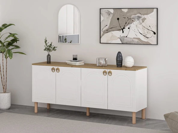 Minar Lotus Konsol Aynalı Set - Byz-Artısan - 3