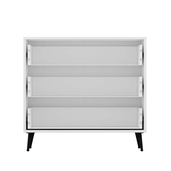 Minar Kale Şifonyer İlkbahar - Beyaz Beyaz - Resim 5